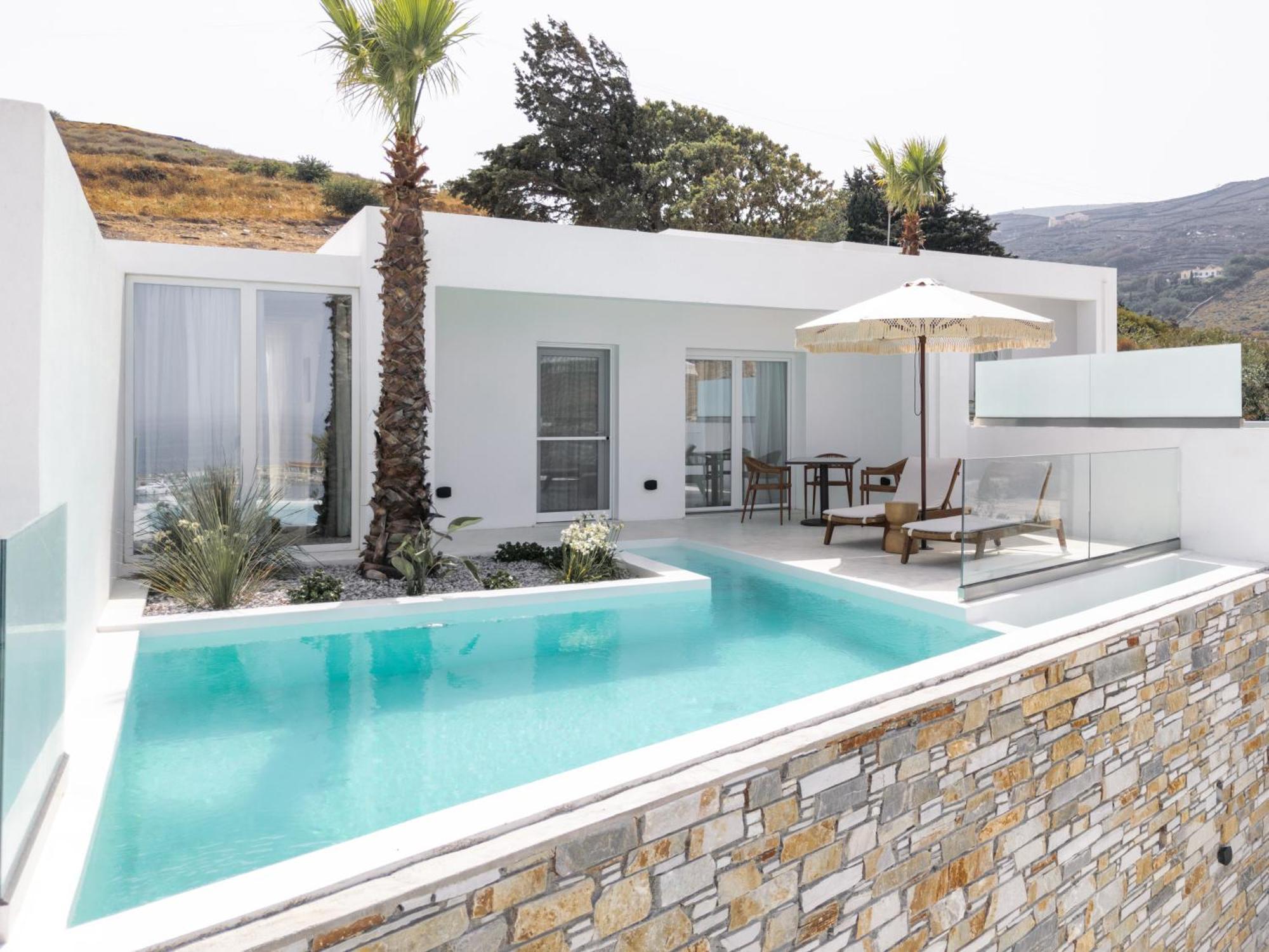 Golden Vista, Beachfront Suites By Explore Andros Екстериор снимка